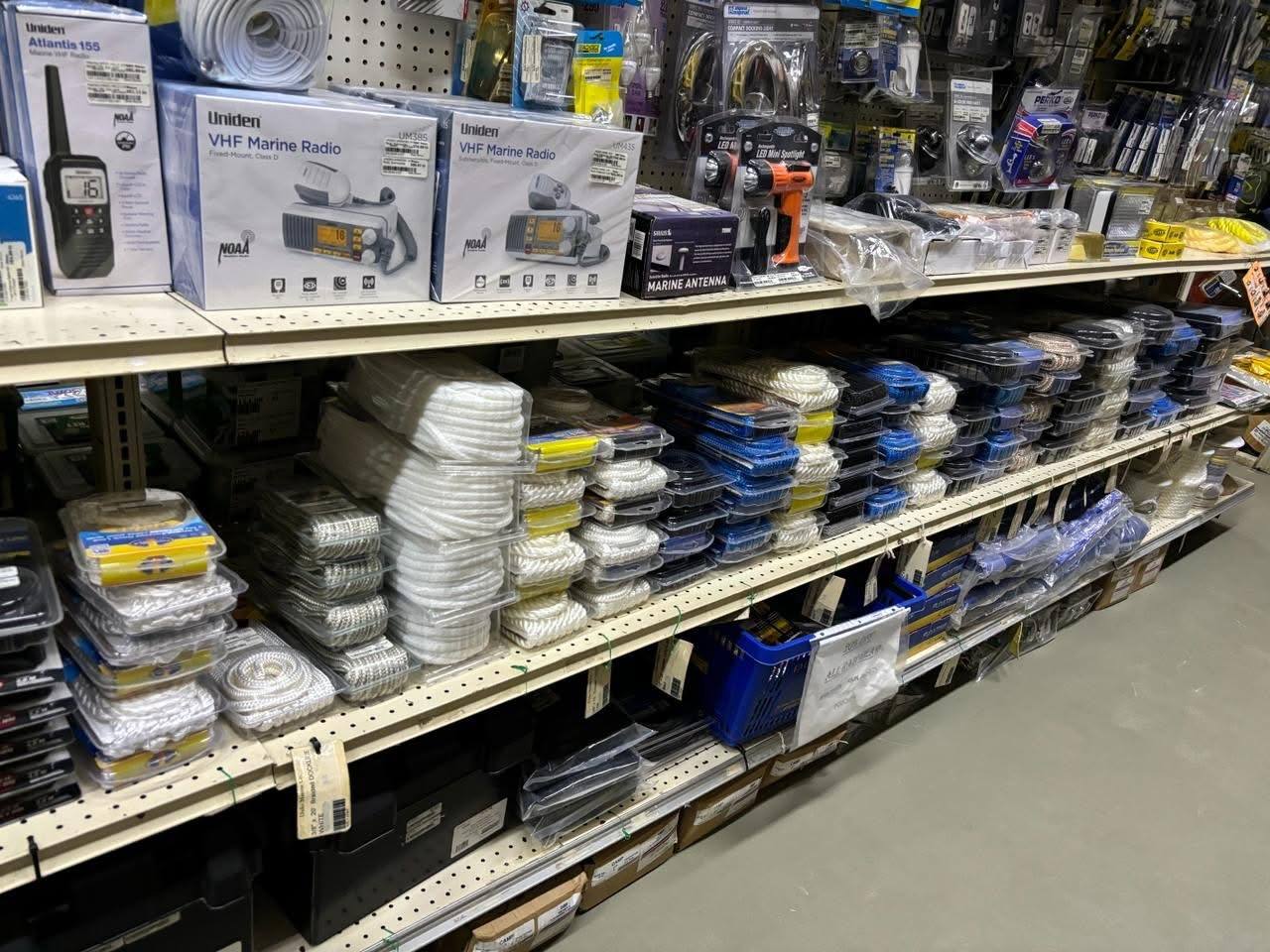 For all your marine needs, Duke Marine, Belize City